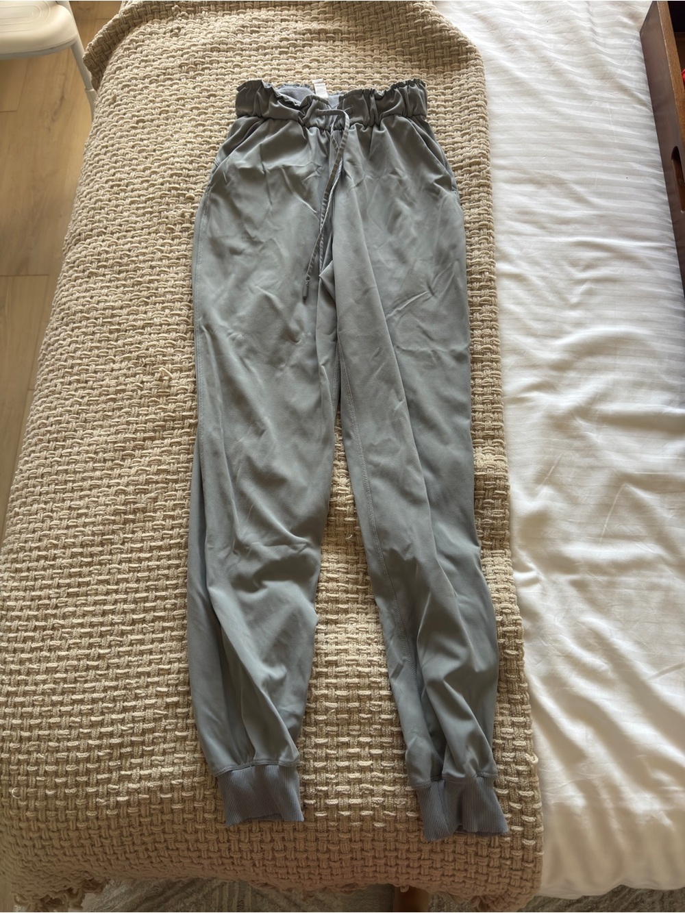 lululemon athletica Dusty Gray Drawstring Joggers